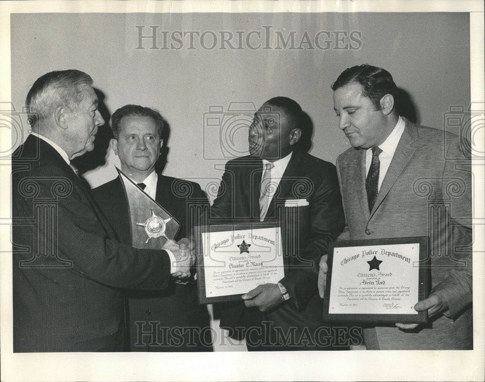 1967 Press Photo Police Awards - Historic Images