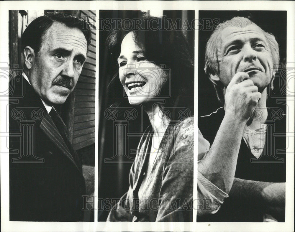 1976 Press Photo Eugene O&#39;Neill Monn For The Misbegotten Jason Robards Dewhurst - Historic Images