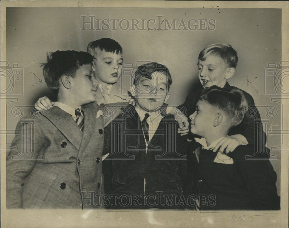 1937 Press Photo Donald Lewandowski Child Criminal Courts - Historic Images