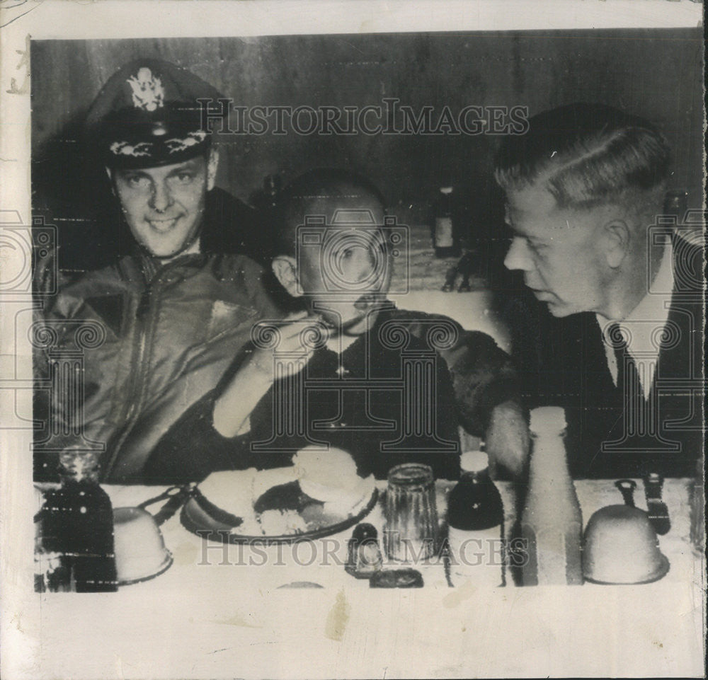 1951 Press Photo Andrew J Kennedy United Nations Liaison Officer - Historic Images