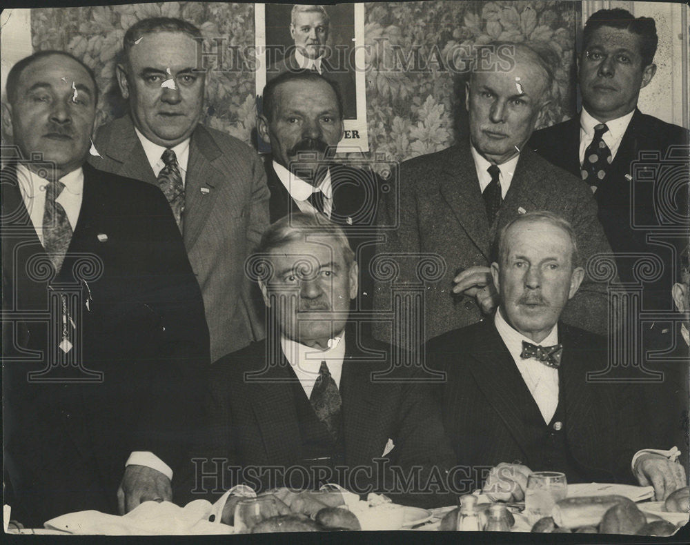 1937 Press Photo William Dever Democrat Tanner Who Rose To Mayor&#39;s Chair - Historic Images