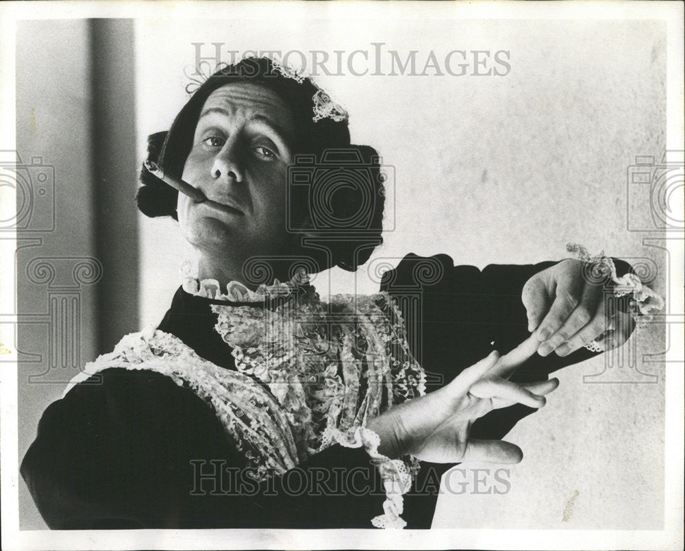 1966 Press Photo Rene Auberjomois ACT Production Charley&#39;s Aunt - Historic Images