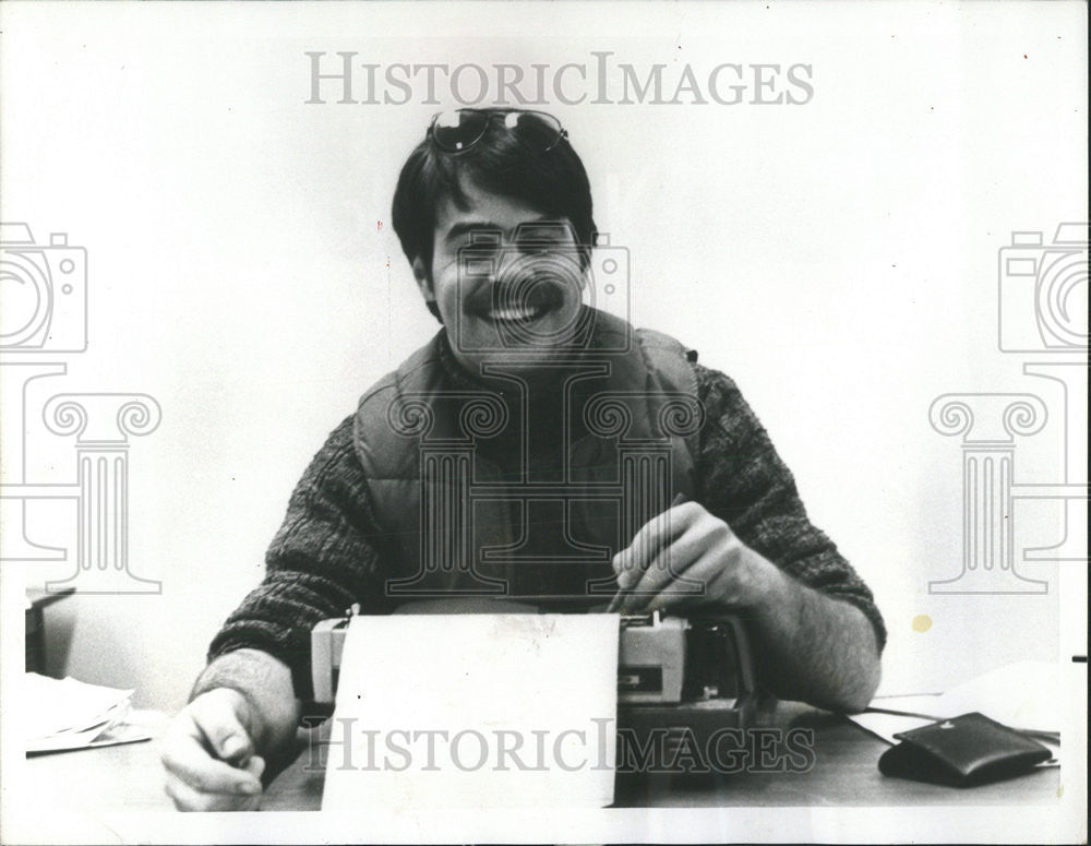 1976 Press Photo Aykroyd NBC&#39;s Saturday Night - Historic Images