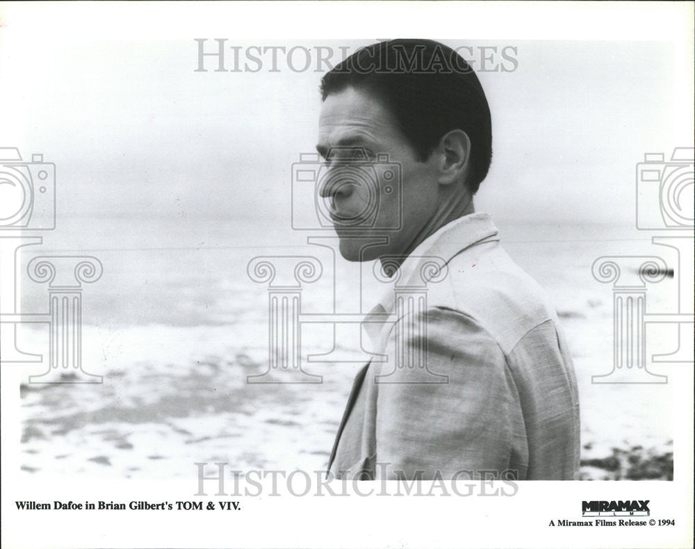 1995 Press Photo Movie Tom Liv William Dafoe Miramax Debut Chicken Little. - Historic Images