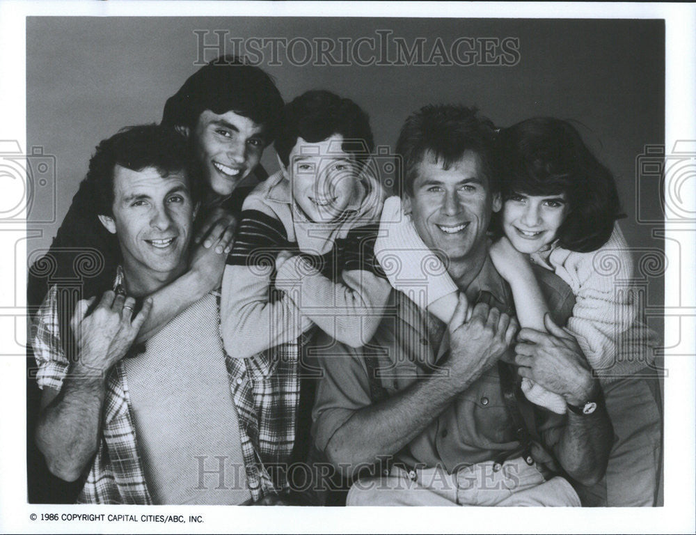 1986 Press Photo E. Castrodad, C. Weintraub, J. Naylor, B. Bostwick, S. Bassett - Historic Images