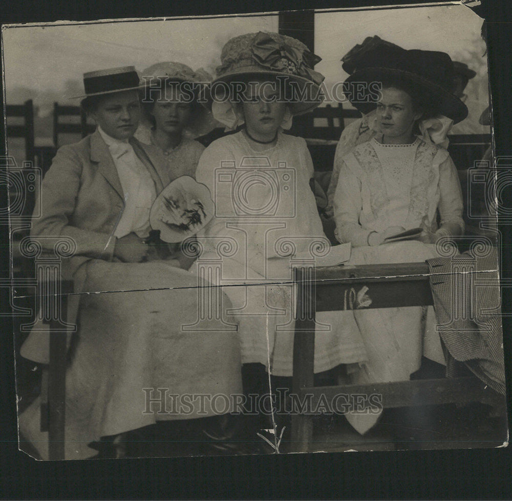 1911 Press Photo Marietta Chapin, Lalita Aronson, Eninita Matthews - Historic Images
