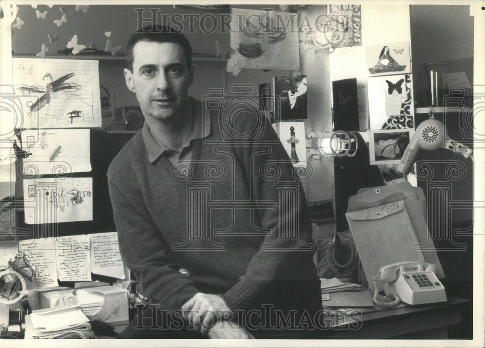 1988 Press Photo Actor David Dukes In &quot;M. Butterfly&quot; At Eugene O&#39;Neill Theater - Historic Images