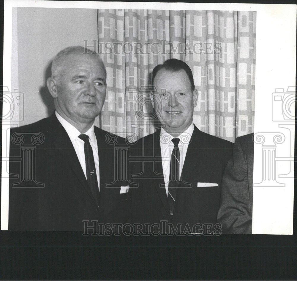 1961 Press Photo John P. Leonard Internal Investigation Division Director - Historic Images