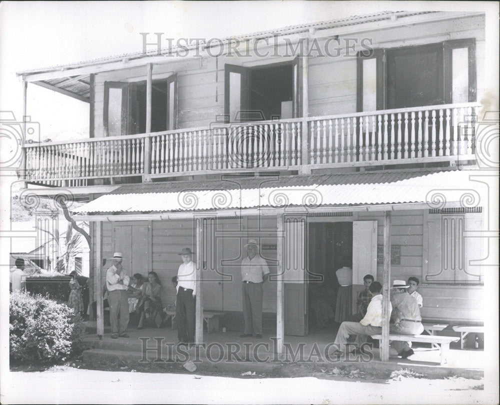 1961 Press Photo Casa Grande Stucture Castaner Hospital Dispensary - Historic Images