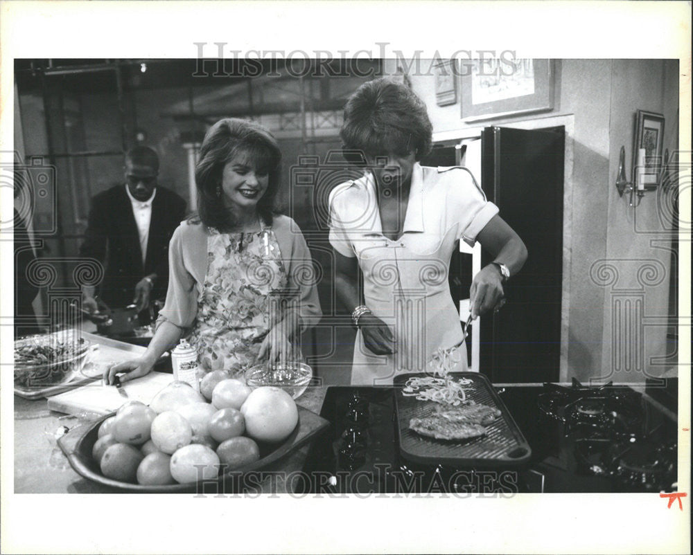 1994 Press Photo Talk Show Host Oprah Winfrey Rosie Daley - Historic Images