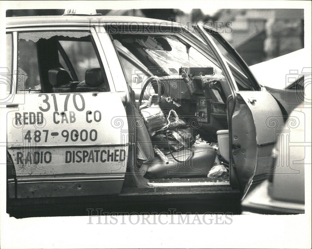 1988 Press Photo Jamalijah Aliwoli Chicago Cab Driver &amp; Criminal - Historic Images