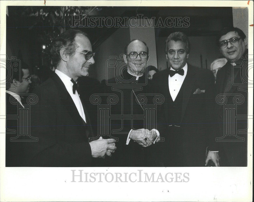 1982 Press Photo Archbishop of Chicago Joseph Louis Bernardin - Historic Images