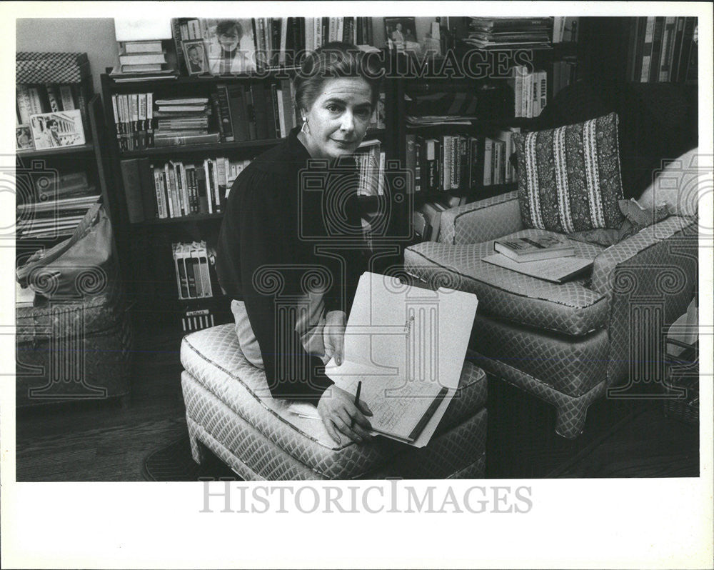 1984 Press Photo Nanci Avison Director Jung Institute Evanston Illinois - Historic Images