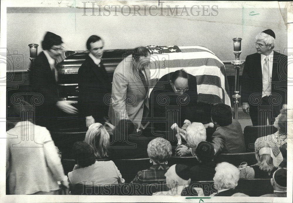 1977 Press Photo US Sen Adlai Stevenson III Mrs Edith Arvey Howard Erwin - Historic Images