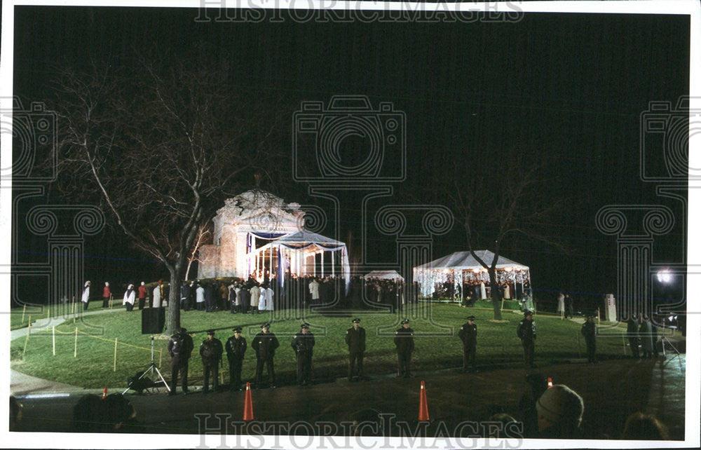 1996 Press Photo Joseph Cardinal Bernardin Death &amp; Funeral - Historic Images