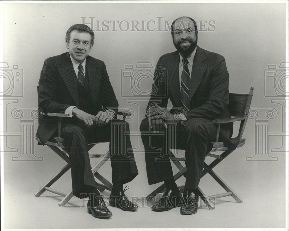 1981 Press Photo Caption to accompany Watner Sauders&#39; picture with Nelson Carlo - Historic Images