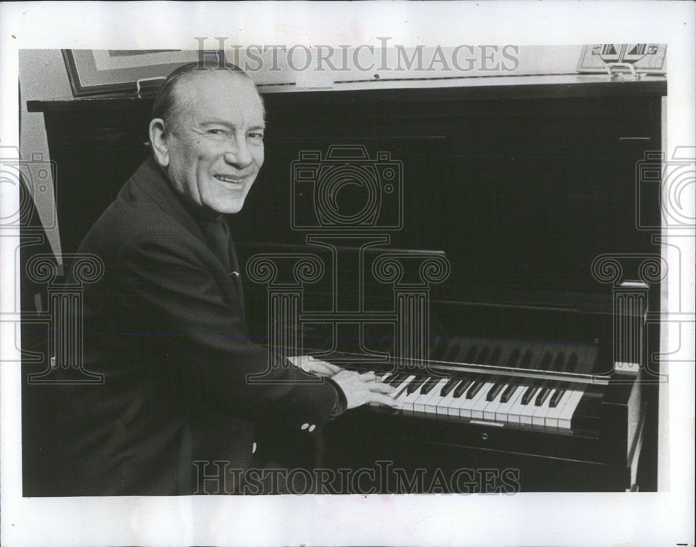 1979 Press Photo Heagy Carmichael Songwriter New York - Historic Images