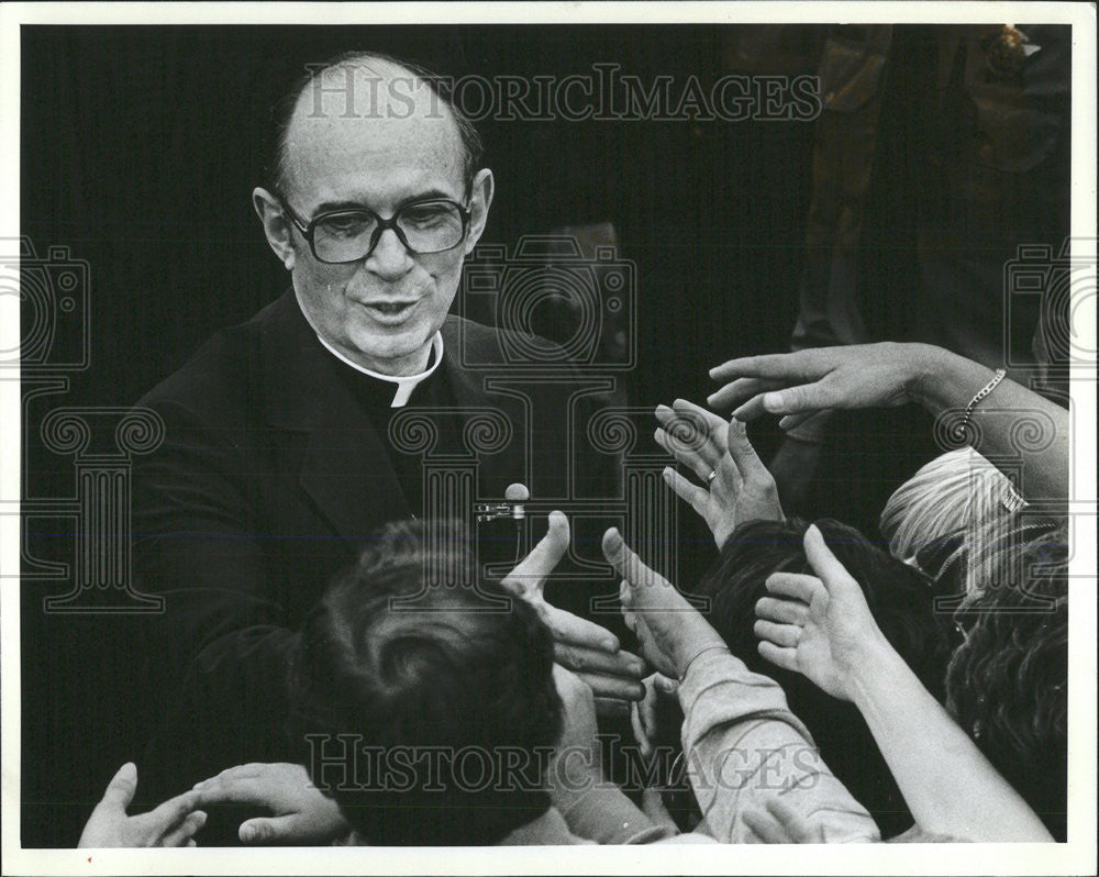 1929 Press Photo Joseph Bernardin Mass and Picnic - Historic Images