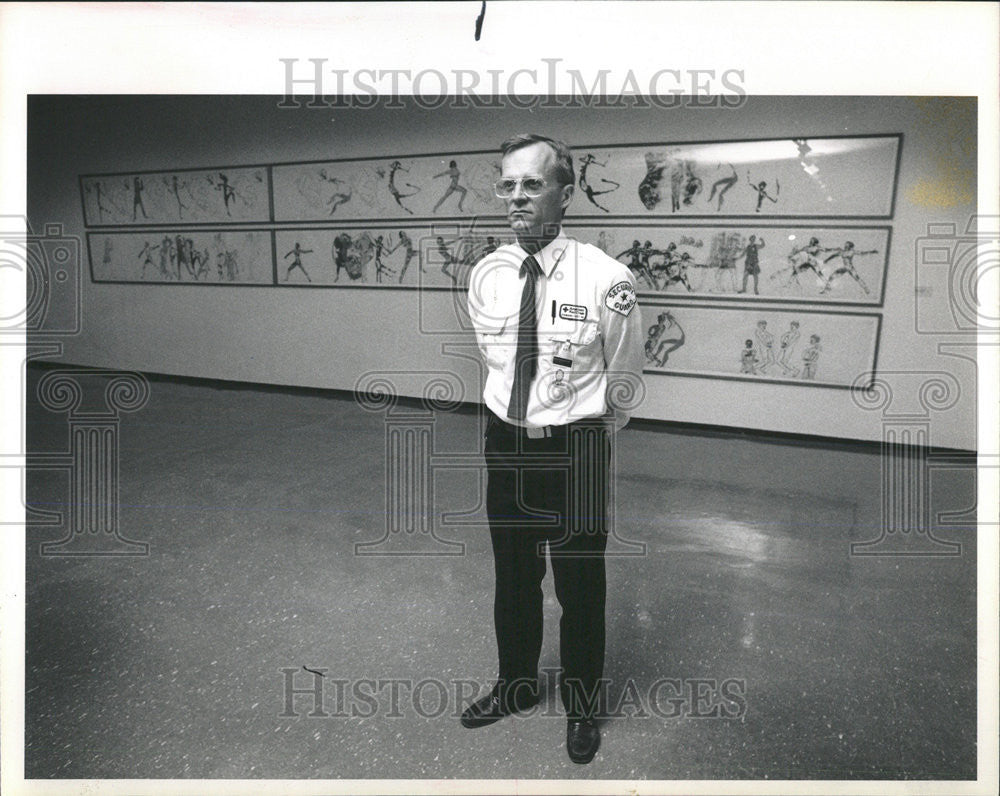 1988 Press Photo Guard Phill Berkman - Historic Images