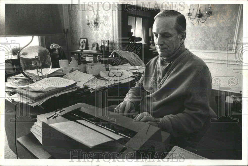 1979 Press Photo William J Bell TV Producer - Historic Images