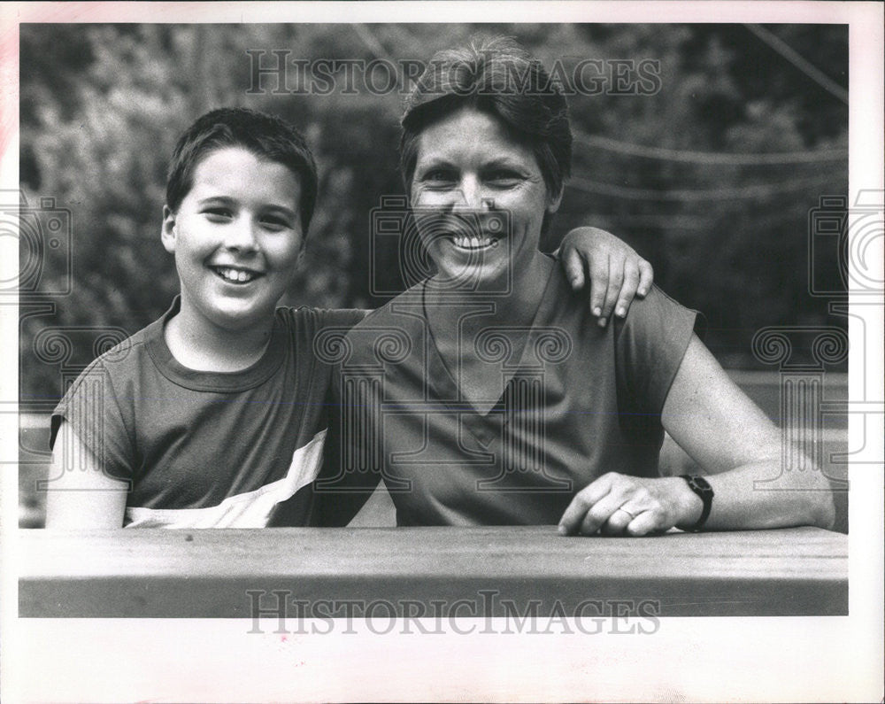 1999 Press Photo Marjorle Lee Dolton Feels Her Son Learning Disabled - Historic Images