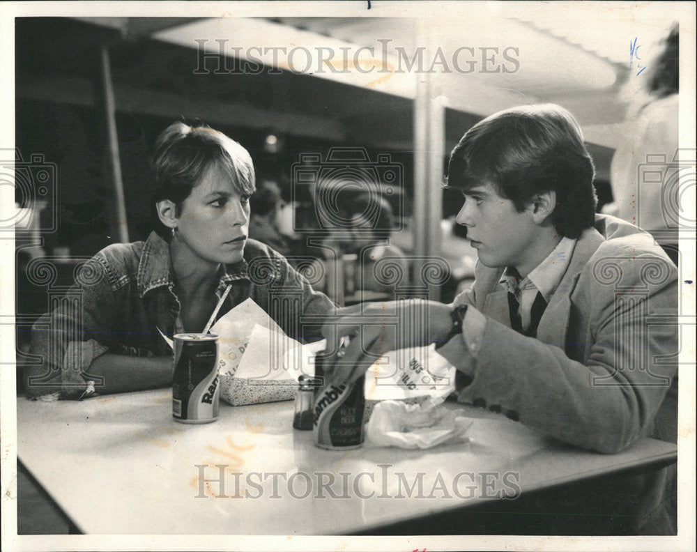 1983 Press Photo Jamie Lee Curtis American Actress Author - Historic Images