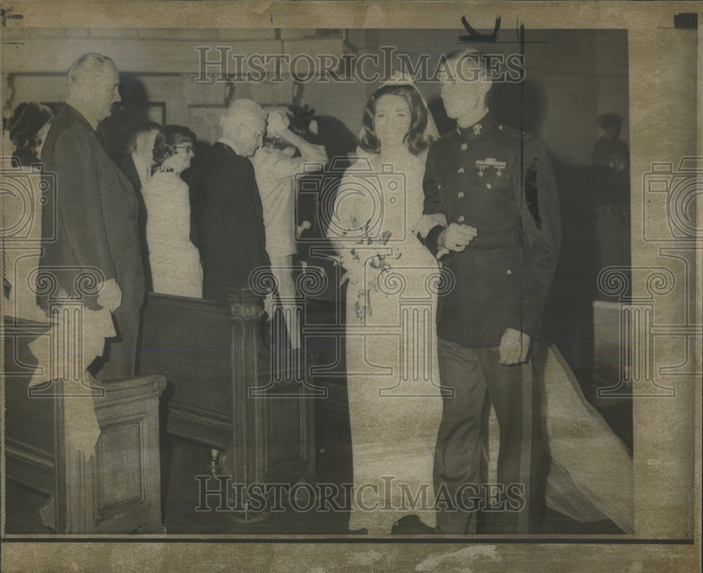 1967 Press Photo President Johnson Personal Secretary Mary Slater - Historic Images