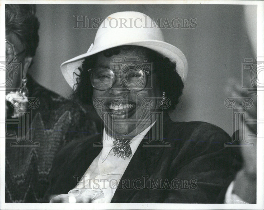 1993 Press Photo Carter Wood Son Library Present Life Legacy Horace Cayton Note - Historic Images