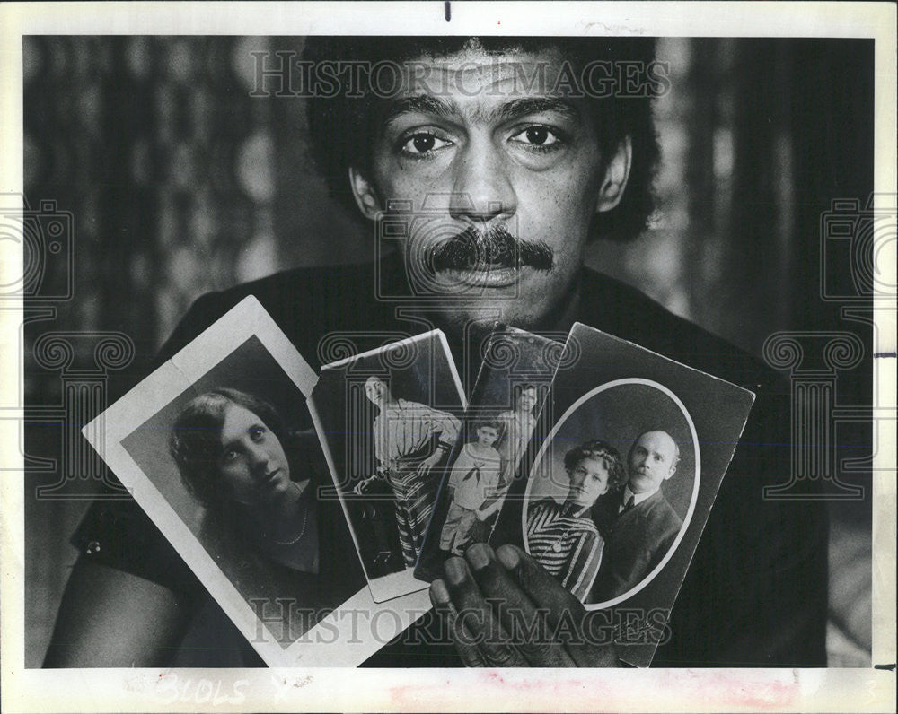 1983 Press Photo Andrew Allen Goldberg Family Photo - Historic Images