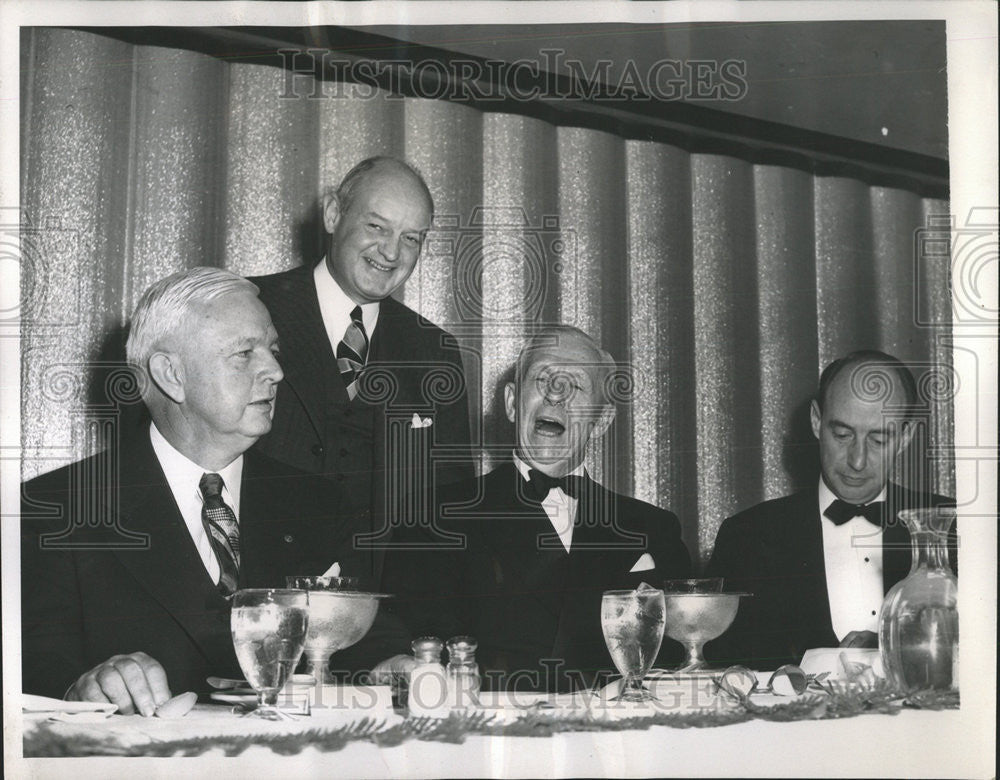 1947 Press Photo John S. Knight Publisher Editor Daily News - Historic Images