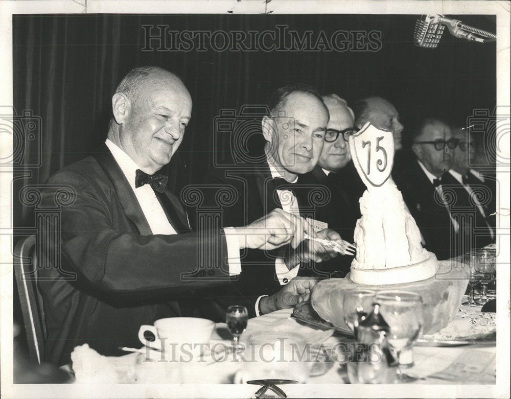 1960 Press Photo John S. Knight Inland Daily Press Association Meeting Speaker - Historic Images