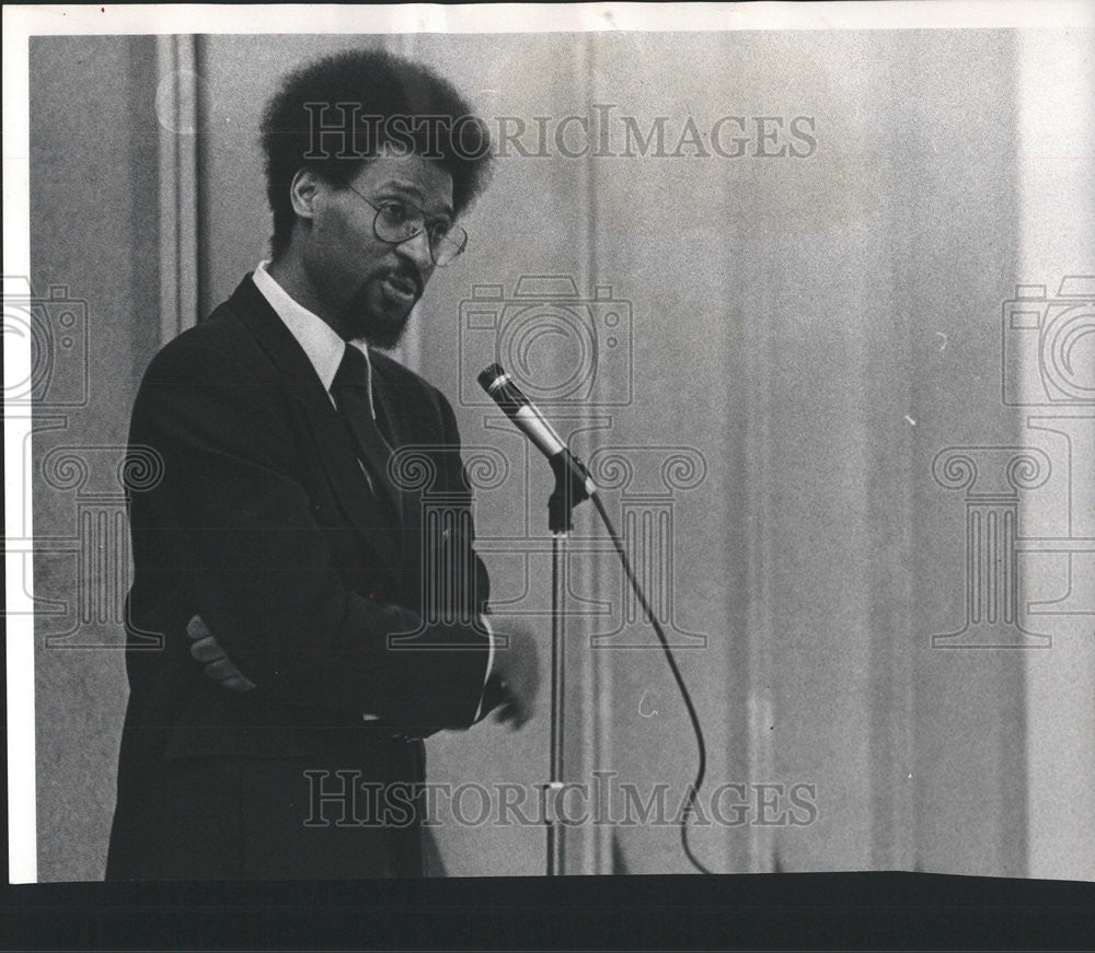 1973 Press Photo Milton Gardner Candidate Congress Politician - Historic Images