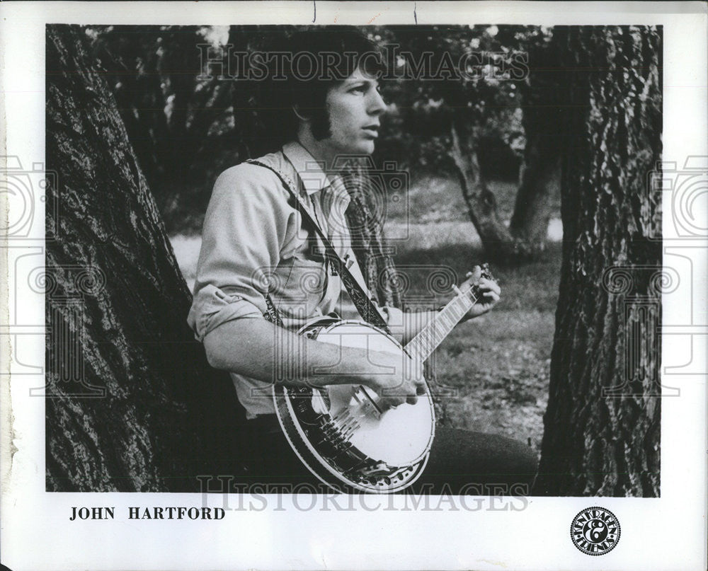 1970 Press Photo John Cowan Hartford American Folk Country Bluegrass Composer - Historic Images