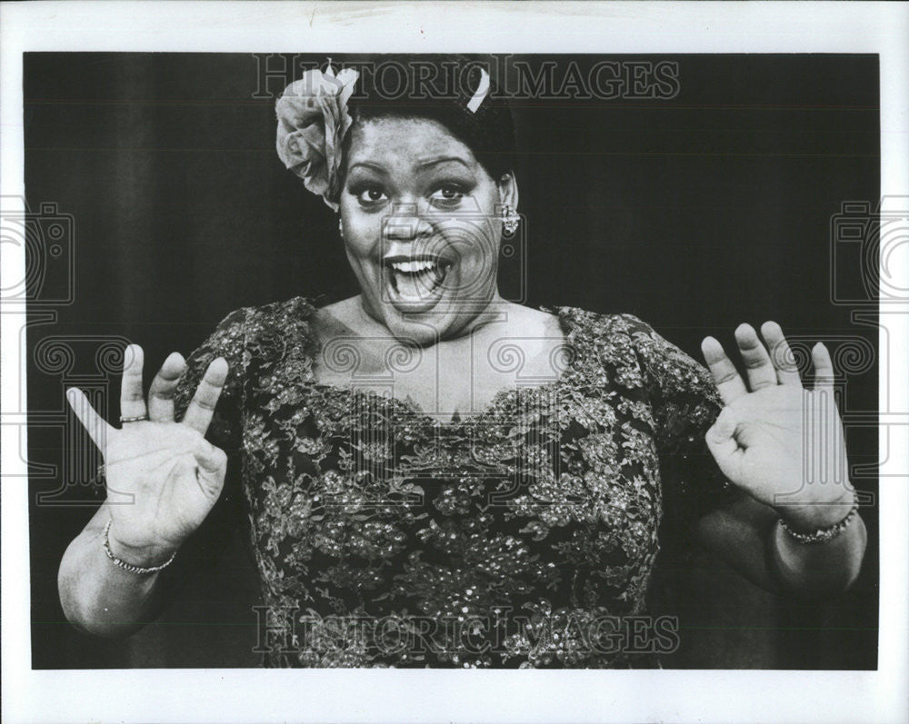 1980 Press Photo Yvette Freeman Get Some Cash for Your Trash Ain&#39;t Misbehavin - Historic Images