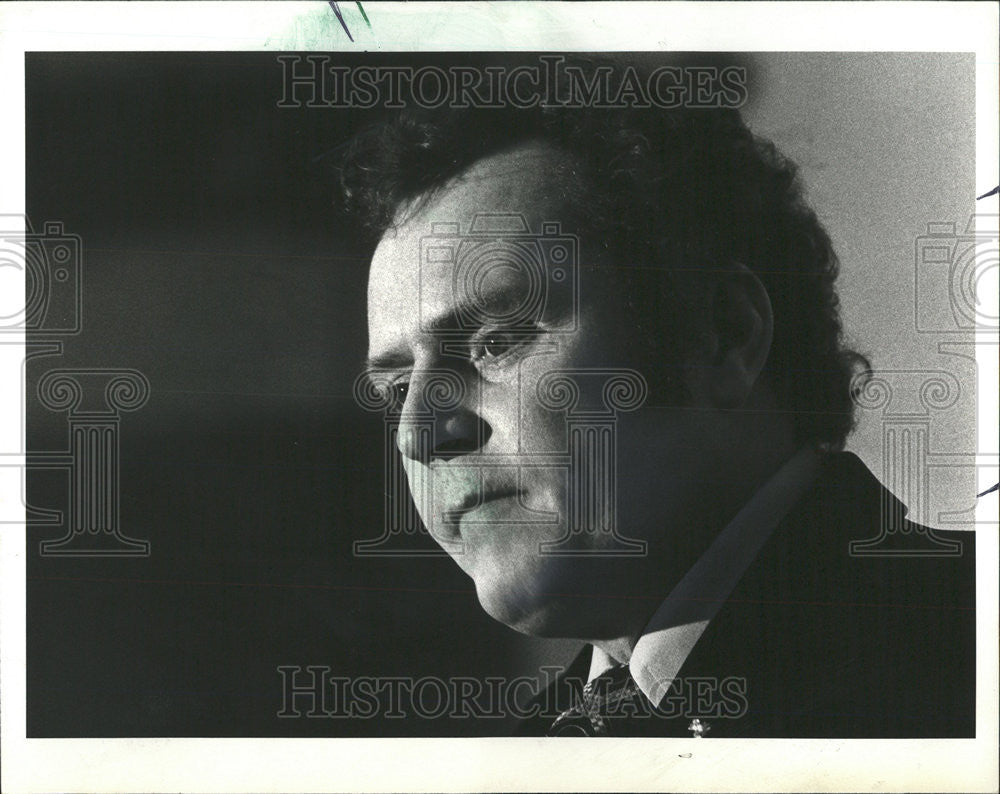 1978 Press Photo Larry Flynt States That he is Suspicious of Government - Historic Images