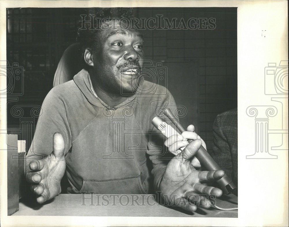 1963 Press Photo Clinton Linzy, Shooting Rampage Interview - Historic Images