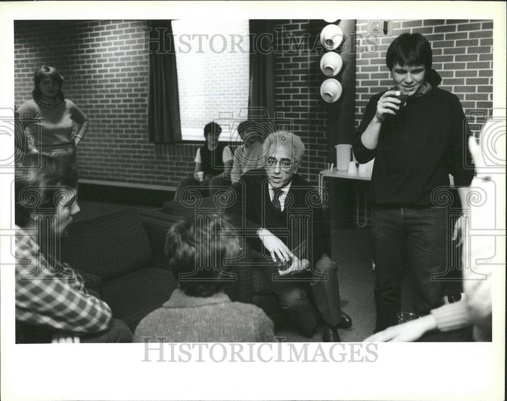 1983 Press Photo Al Pisani Scott Osten Ed Roesser Joel Parthemore Amy Hayashi - Historic Images