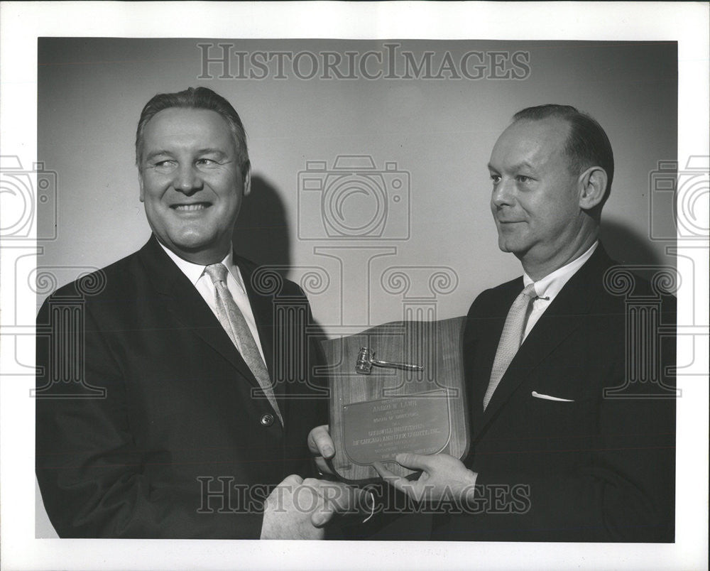 Press Photo B Stuart Weyforth new president Goodwill Industries Chicago - Historic Images