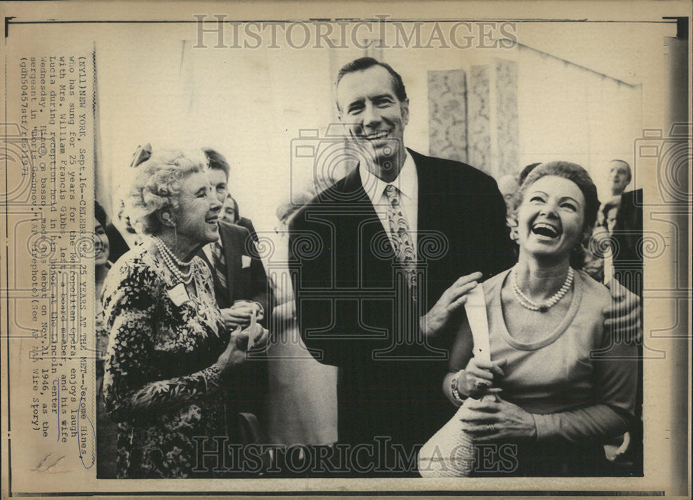 1971 Press Photo Jerome Hines Metropolitan Opera William Francis - Historic Images