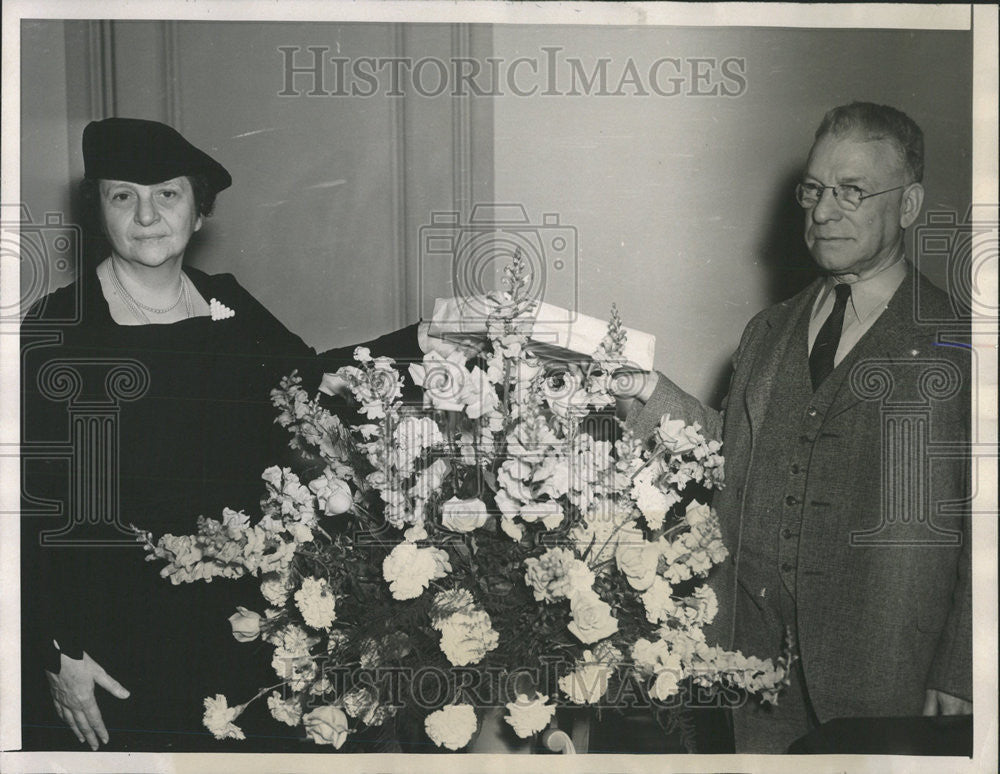 1937 Press Photo Government Service Samuel Gompers Labor Leader - Historic Images