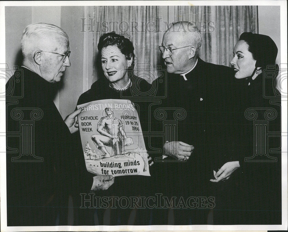 1956 Press Photo Superior General Of Maryknoll Bishop Raymond A Lane - Historic Images