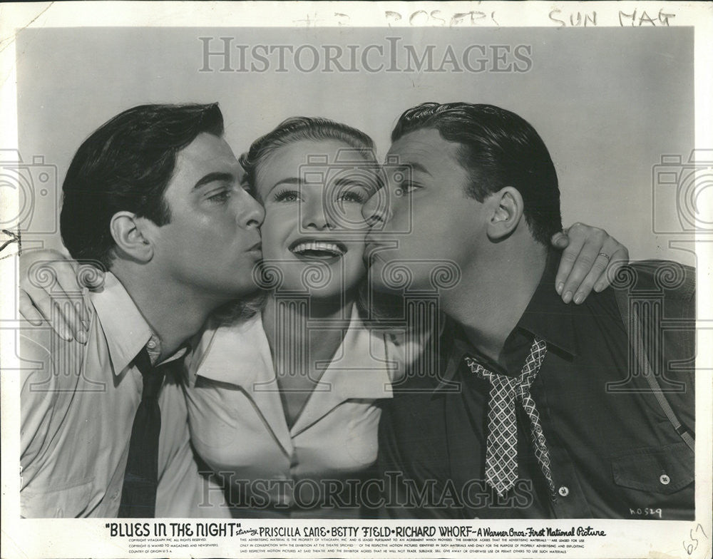 1942 Press Photo Actress Priscilla Lane In Blues In The Night ...