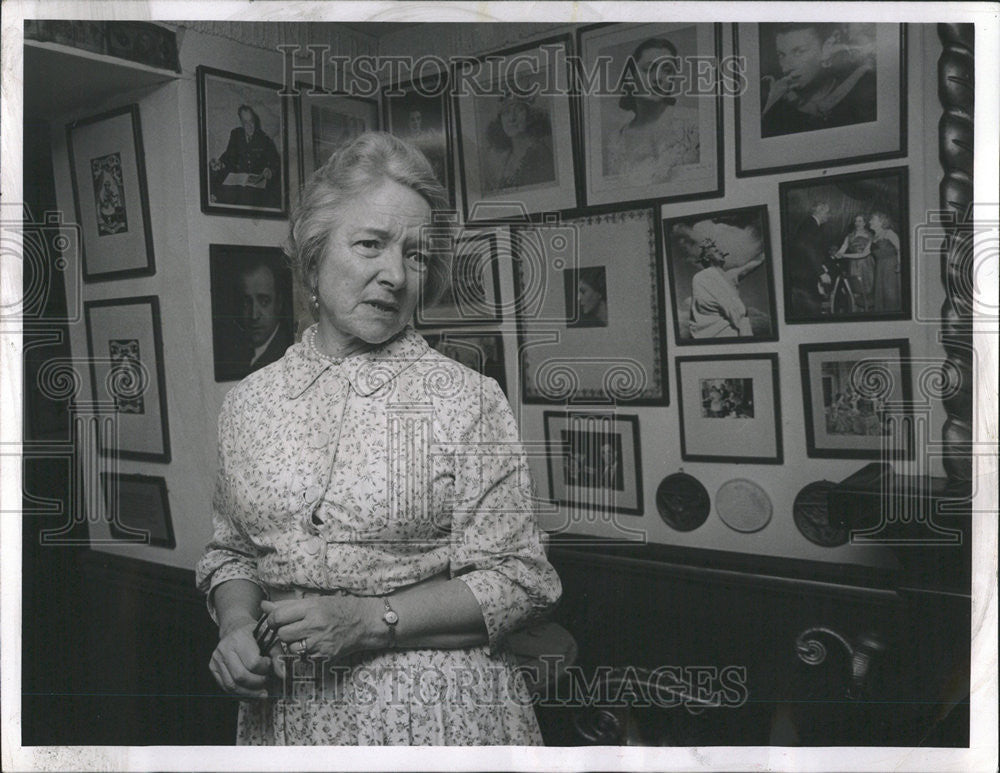 1963 Press Photo Actress Helen Hayes - Historic Images