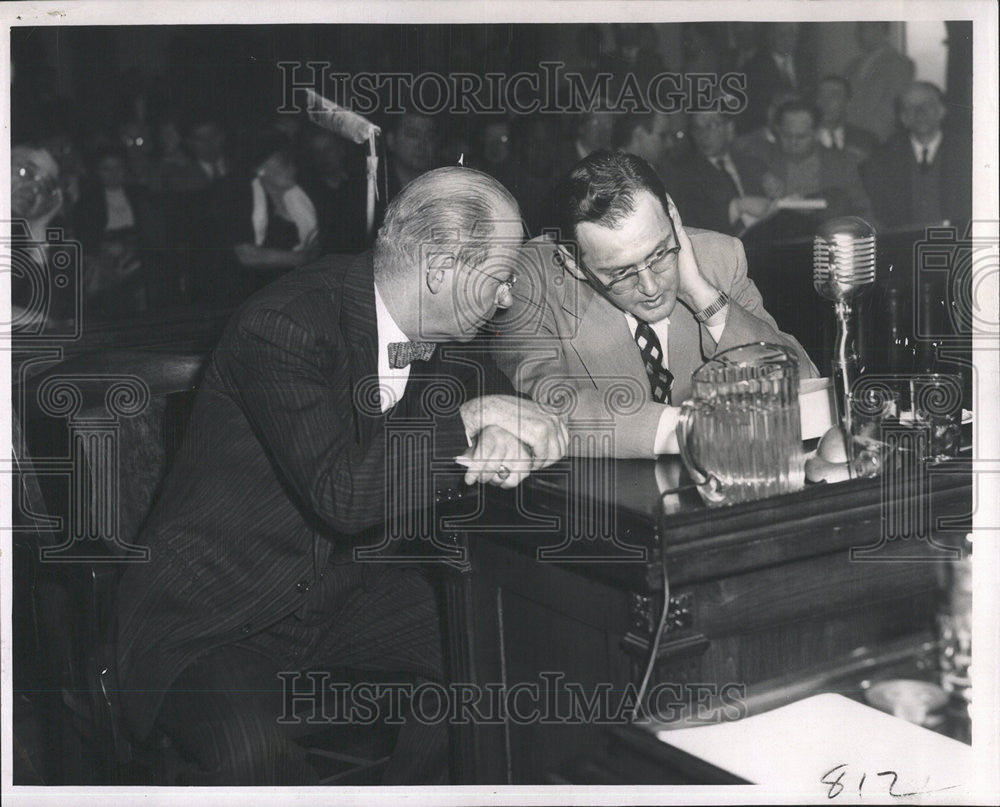 1958 Press Photo Undercover FBI agent Jack Kretheotis names communists - Historic Images