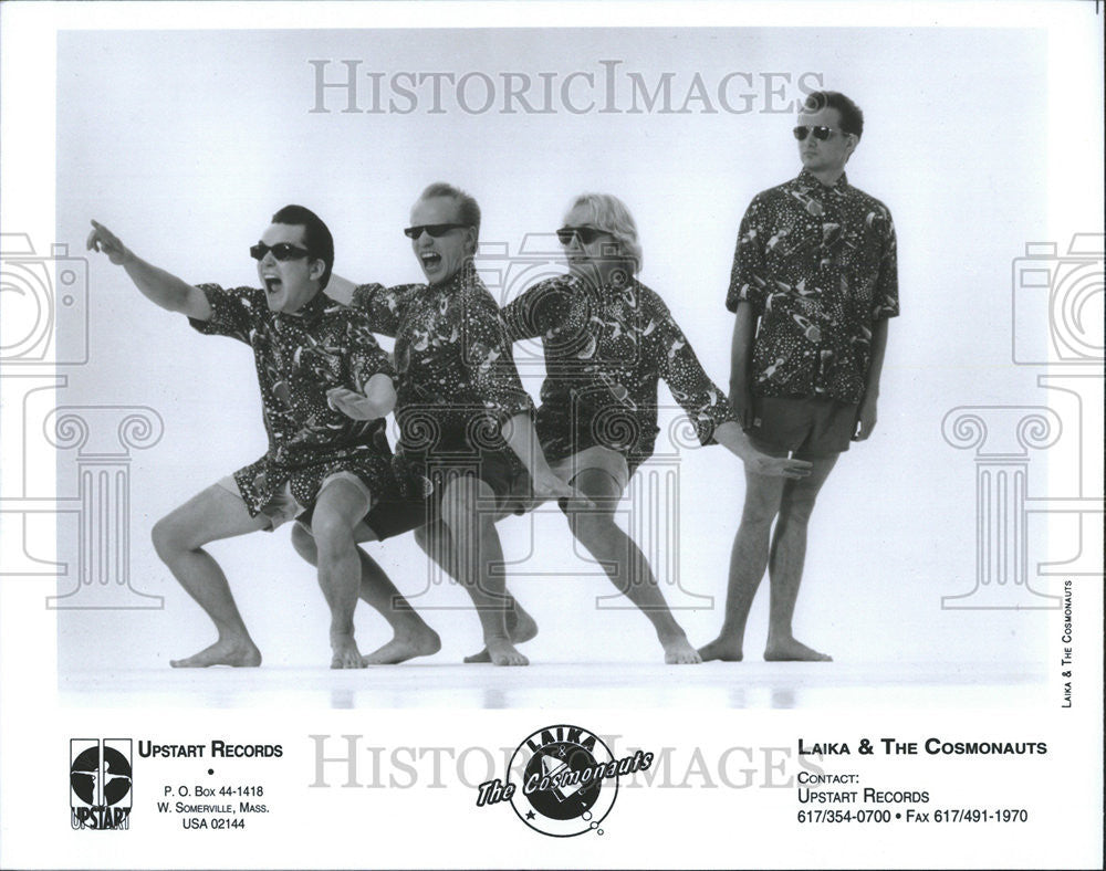 1995 Press Photo Laika &amp; the Cosmonauts Finnish Rock Band - Historic Images