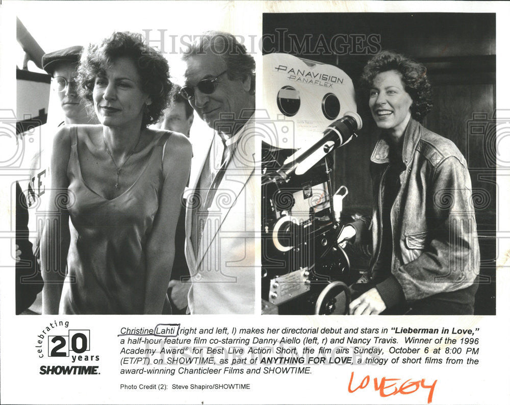 1996 Press Photo Christine Lahti  directorial film debut &quot;Lieberman in Love&quot; - Historic Images