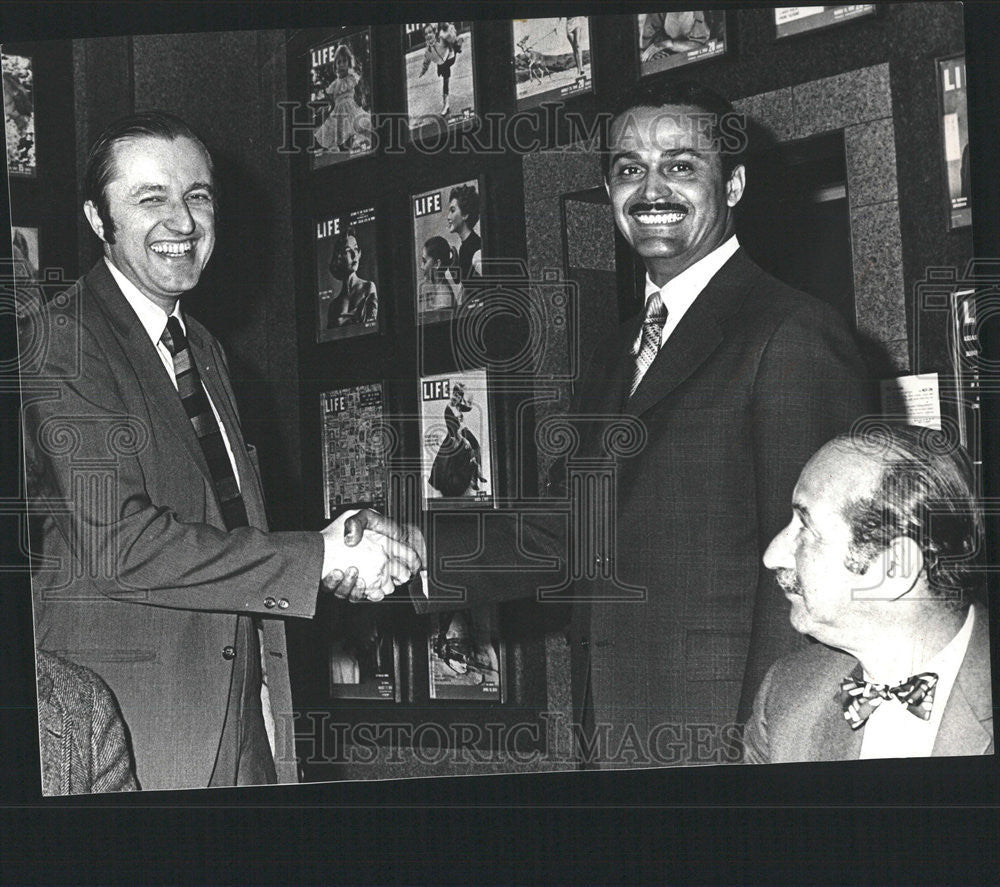 1971 Press Photo Gerald Hinch Labor Officer America Civil Service Commission - Historic Images