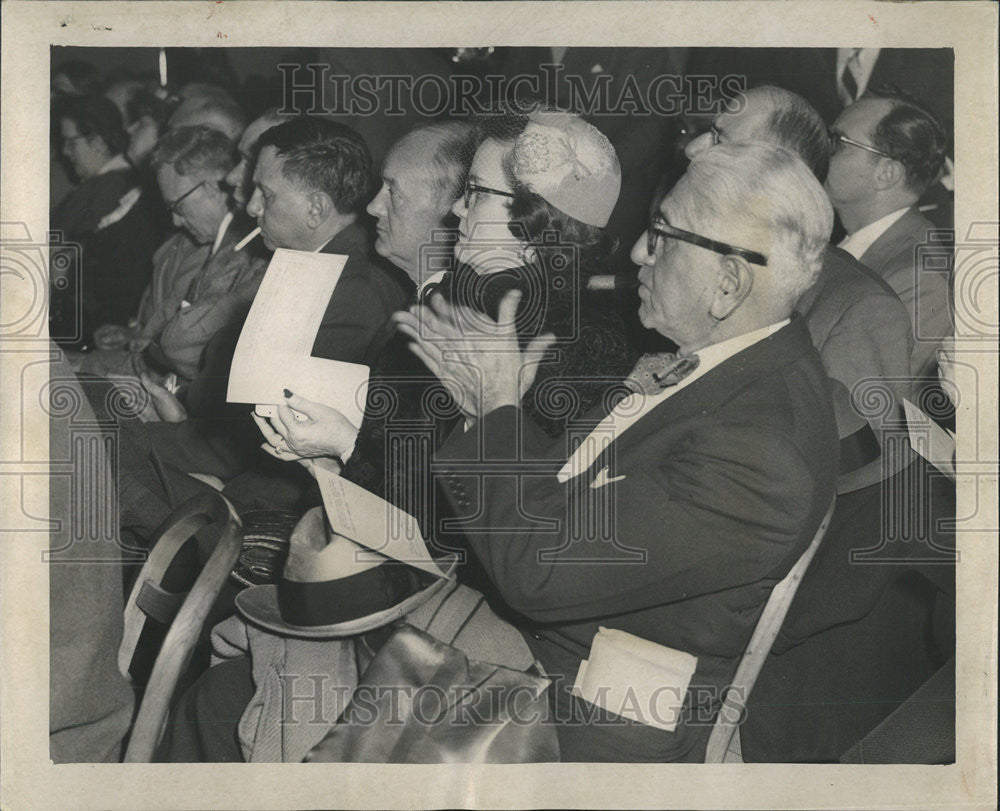 1952 Press Photo John Knight edito &amp; publisher of the Daily News - Historic Images