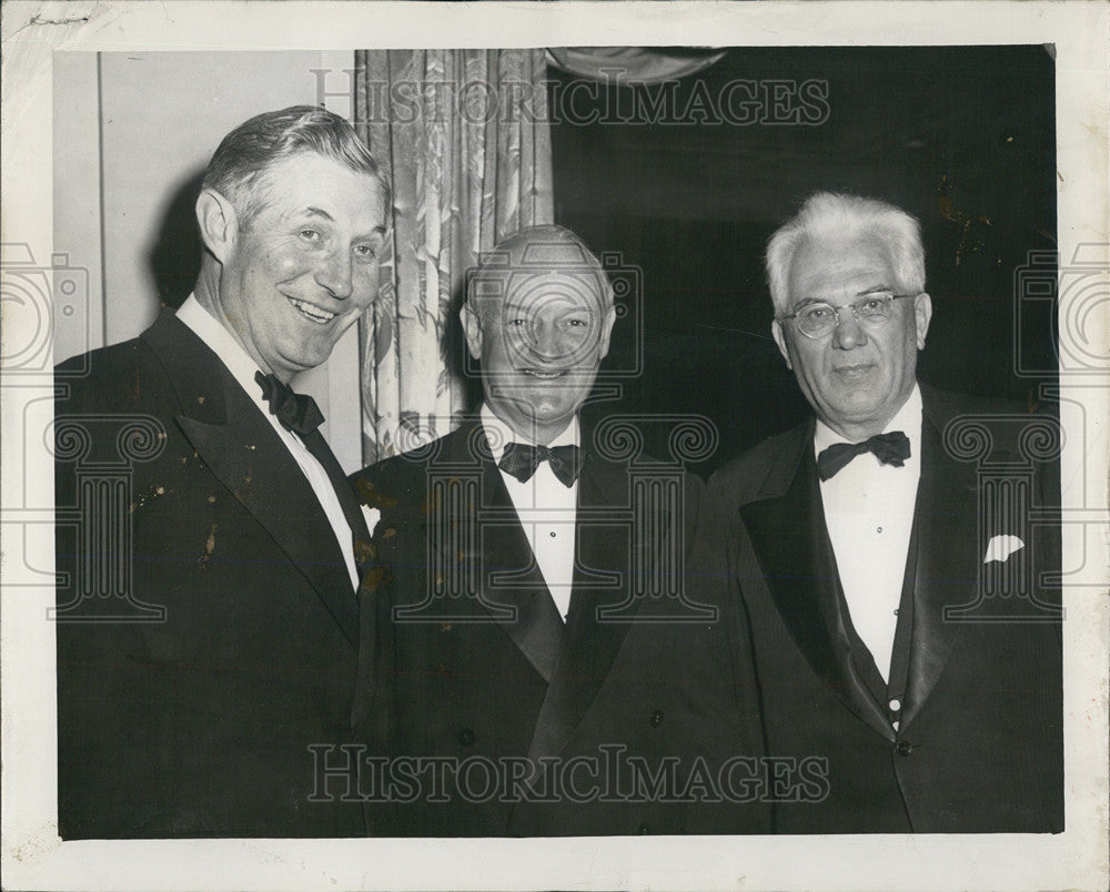 1945 Press Photo John Knight editor &amp; publisher of the Daily News - Historic Images