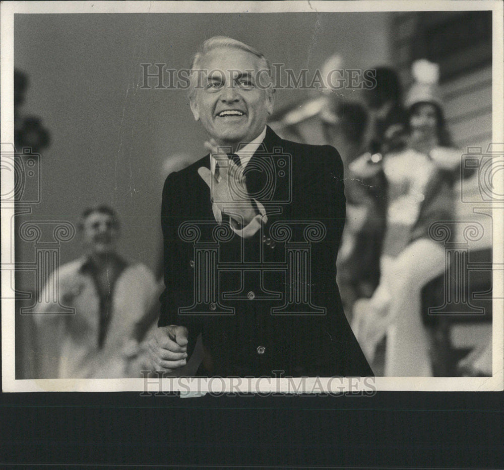 1977 Press Photo Ted Knight Musical Comedy Actor - Historic Images